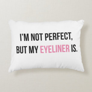 Eyeliner-Wurfs-Kissen Dekokissen