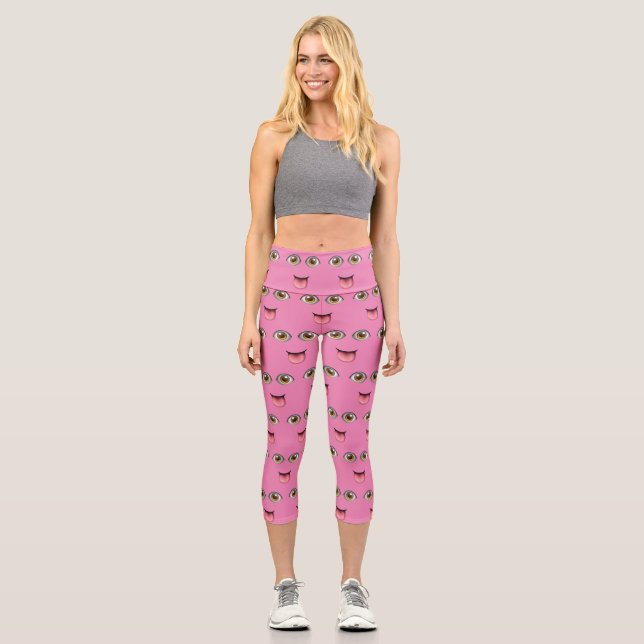 Eyes-byRino Capri Leggings (Vorderseite)