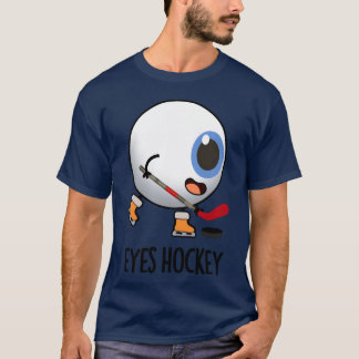 Eyes Hockey Lustiges Eishockey Sport Junge T-Shirt