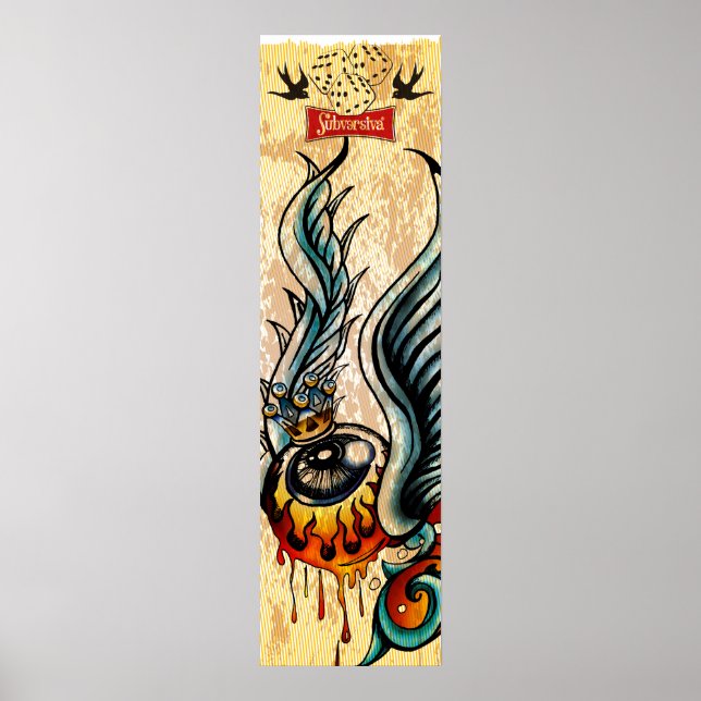 Eyes of Kustom Kulture Poster (Vorne)