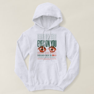 Eyes On You Hoodie   Trendige grafische Streetwear