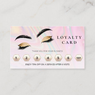 *~* Eyes QR Lashes Brows Dankeschön LOGO Treuekarte