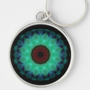 Eyesore Aquamarin Evil Eye Schlüsselanhänger