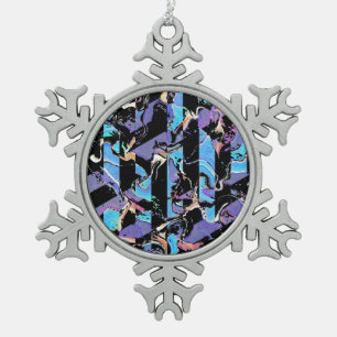 Eyesore schneeflocken Zinn-Ornament