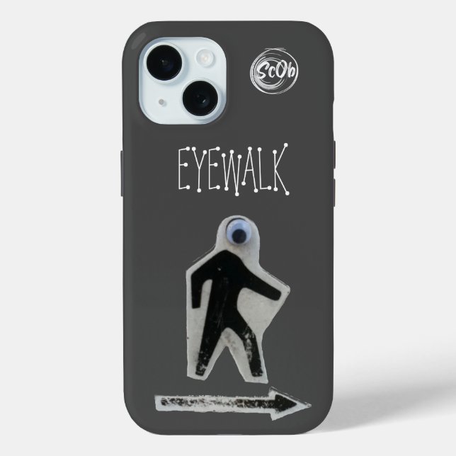EyeWalk Iphone 15 Fall Case-Mate iPhone Hülle (Rückseite)
