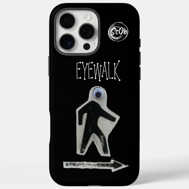 EyeWalk Iphone 16 Fall Pro Max Hülle (Rückseite)