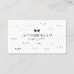Eyewear Specialist Glasses grau Visitenkarte