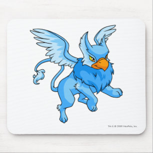 Eyrie-Blau Mousepad