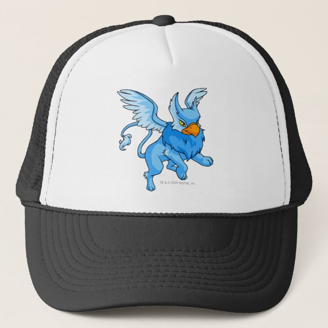 Eyrie-Blau Truckerkappe (Vorderseite)