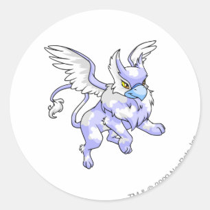 Eyrie Cloud Runder Aufkleber