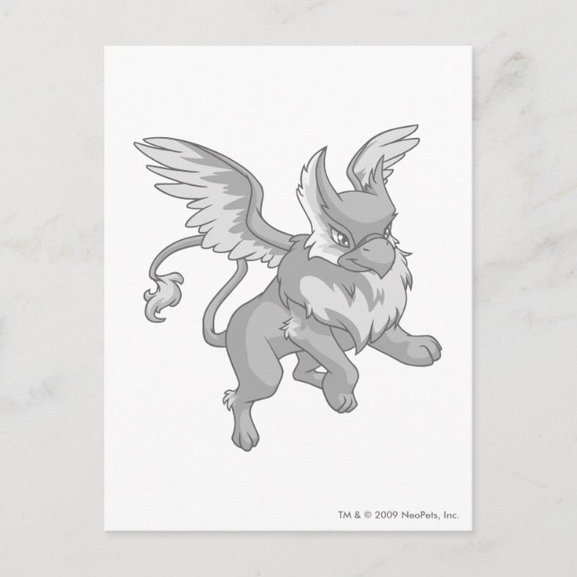 Eyrie Silver Postkarte (Vorderseite)