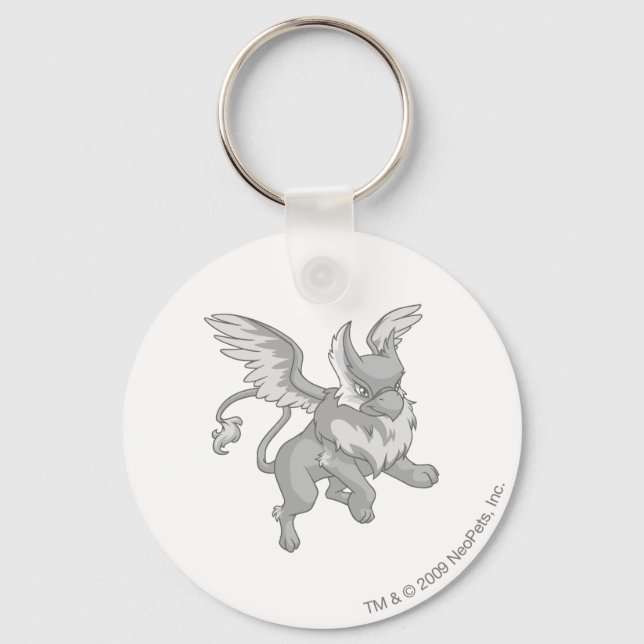 Eyrie Silver Schlüsselanhänger (Vorderseite)