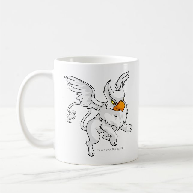 Eyrie-Weiß Kaffeetasse (Links)