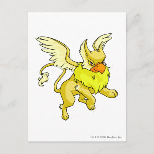 Eyrie Yellow Postkarte