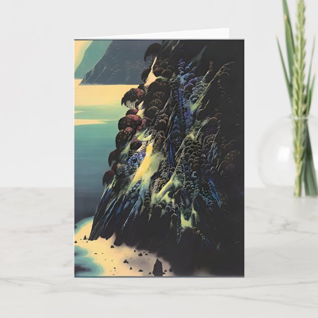 Eyvind Earle art Karte (Vorderseite)