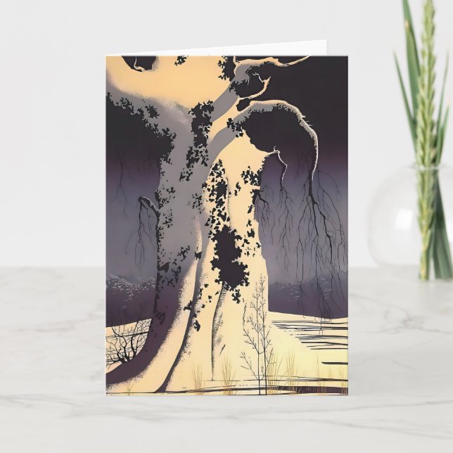 Eyvind Earle Kunst Karte (Vorderseite)