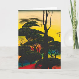 Eyvind Earle Kunstmalerei Karte