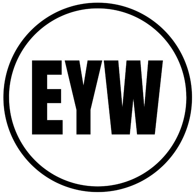 EYW - Sticker rond Clé West Classic (Créateur téléchargé)