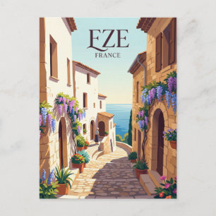 Eze, Frankreich Frankreich Postkarte