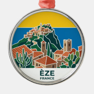 Èze Frankreich Ornament Aus Metall