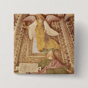 Ezekiel und Engel, die Chalice von halten Button