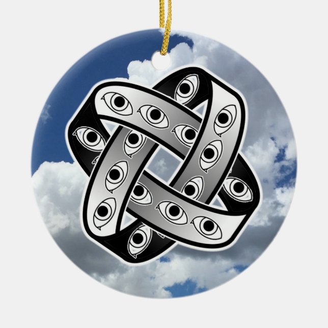 Ezekieler Rad Keramik Ornament (Vorne)