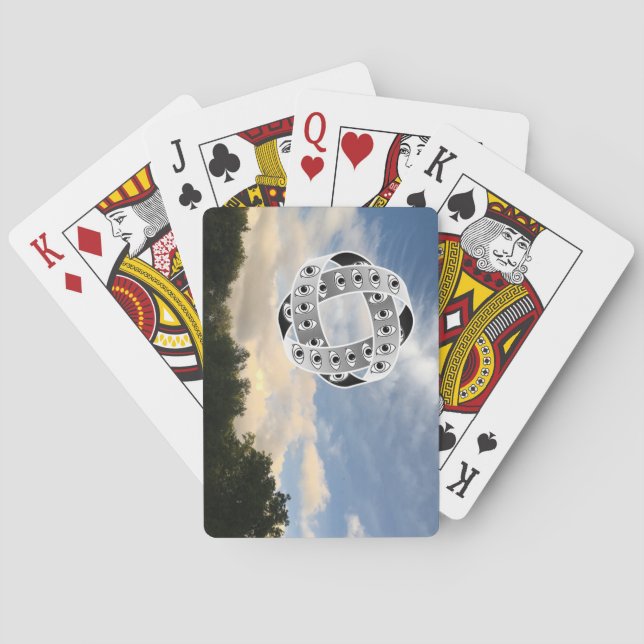 Ezekieler Rad Spielkarten (Rückseite)