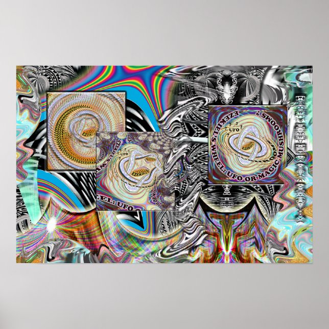 Ezekiels Radposter Poster (Vorne)