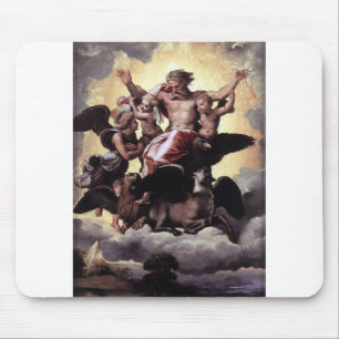 Ezekiels Vision - Raphael - 1518 Mousepad
