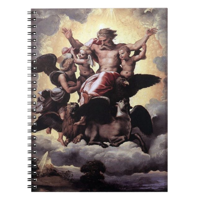 Ezekiels Vision - Raphael - 1518 Notizblock (Vorderseite)