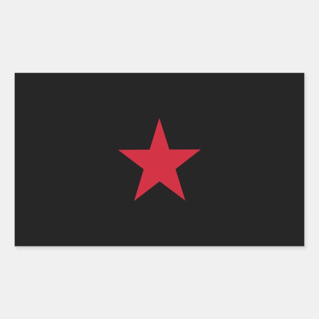 EZLN Flag Sticker (Vorderseite)