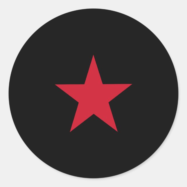 Ezln, kolumbianische Flagge Runder Aufkleber (Vorderseite)