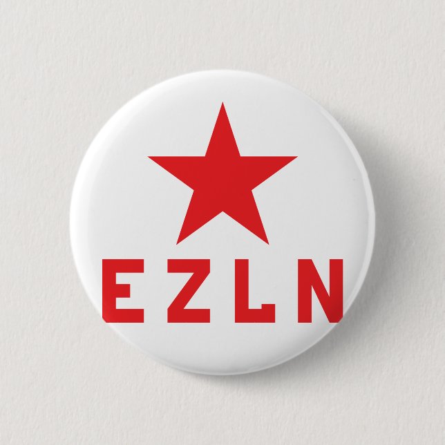 EZLN Zapatista Button (Vorderseite)