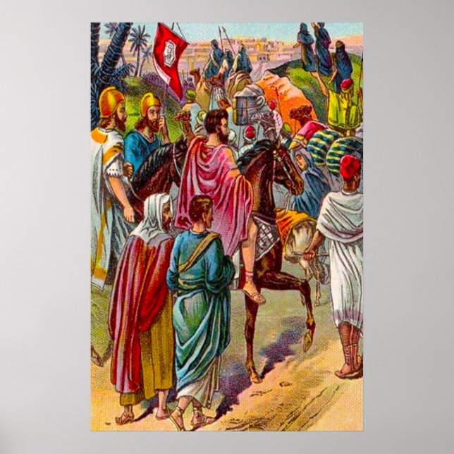 Ezra 1 Rückkehr zu Jerusalem Poster (Vorne)