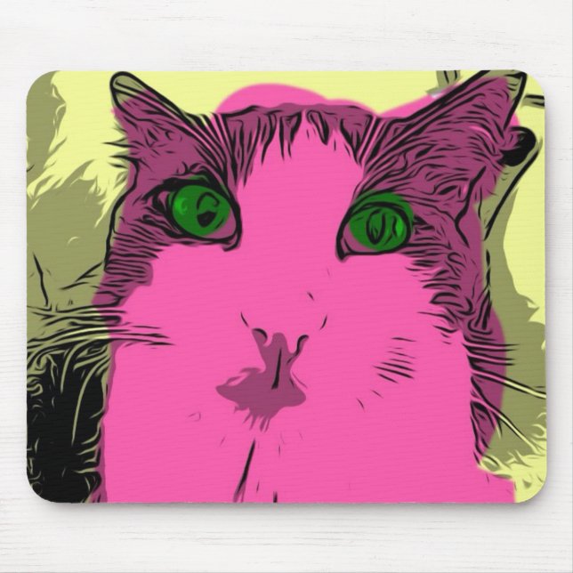 Ezra Katze Mousepad (Vorne)