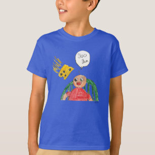 Ezras Käse auf dem Gesicht Ihres Babys T-Shirt