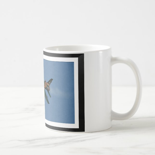 F100 Super Saber Vietnam Kriegsveteran Kaffeetasse (Rechts)