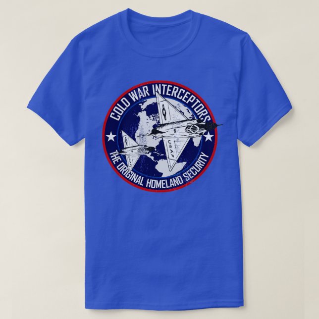 F102 Delta Dagger Zwischenlager des Kalten Krieges T-Shirt (Design vorne)