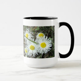 F10 Weiße Wildblumen Tasse