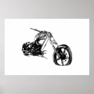 F117 Motorcycles Poster