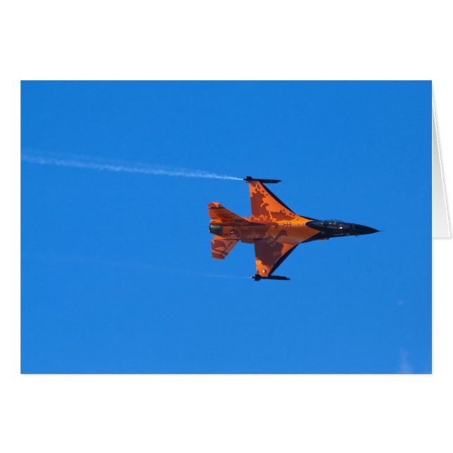 F16 Faucon combattant (Devant horizontal)