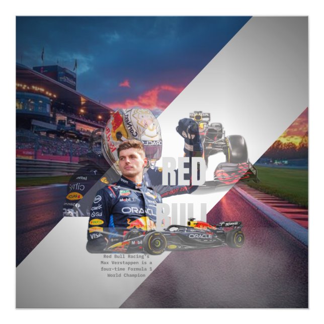 F1 Fusionskraftkarton - Custom Formel Eins Art mit Fotodruck (Vorne)