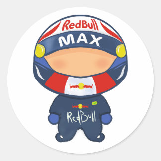 F1 Sticker RedBull Max Verstappen Formel