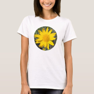 F36wmc Gelbe Wildblume Sneezeweed T-Shirt