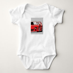 F40 Rennen Baby Strampler
