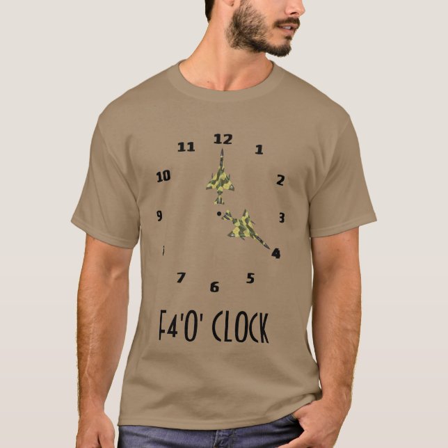 F4 O Clock Phantom Tee. T-Shirt (Vorderseite)