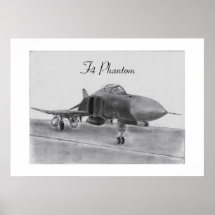 F4 Phantom-Druck Poster