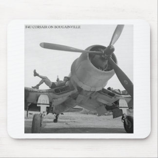 F4U CORSAIR AUF BOUGAINVILLE MOUSEPAD