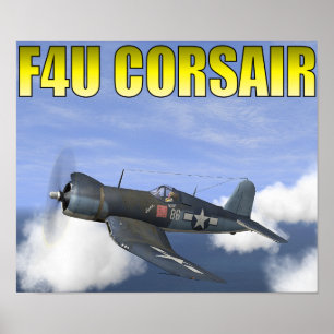 F4U CORSAIR "Lucybelle" Poster