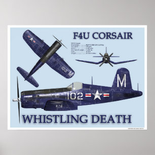F4U Corsair Poster
